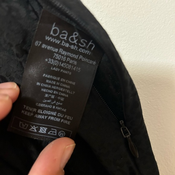 BA&SH Jacko black pant - Picture 6 of 6